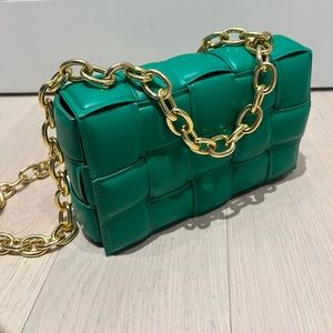 Green purse NWOT